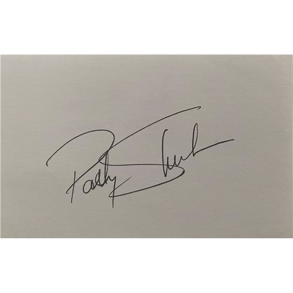 PGA Champion Patty Sheehan original signature