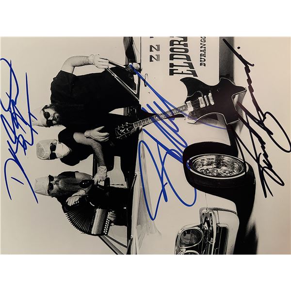 ZZ Top band signed photo