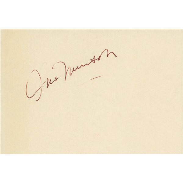 Ona Munson signature cut