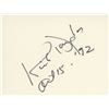 Image 1 : Kirk Douglas signature cut