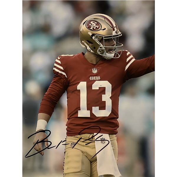 SF 49ers Brock Purdy signed photo