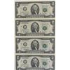 Image 1 : United States $2 bill uncut mint sheet