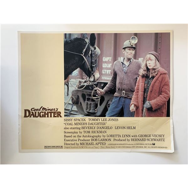 Coal Miner's Daughter original 1980 vintage lobby card
