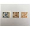 Image 1 : American Letter Mail Company set of 3 stamps