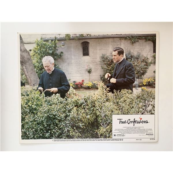 True Confessions original 1981 vintage lobby card