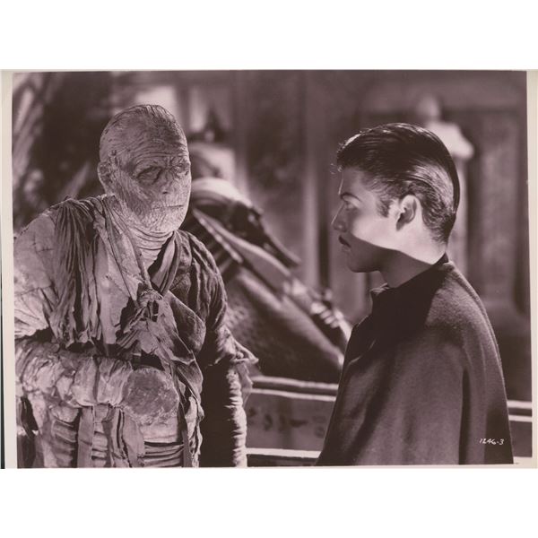 Lon Chaney Jr. and Turhan Bey signature cut