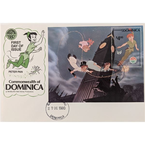 Walt Disney's Peter Pan First Day Cover