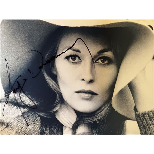 Faye Dunaway signed photo