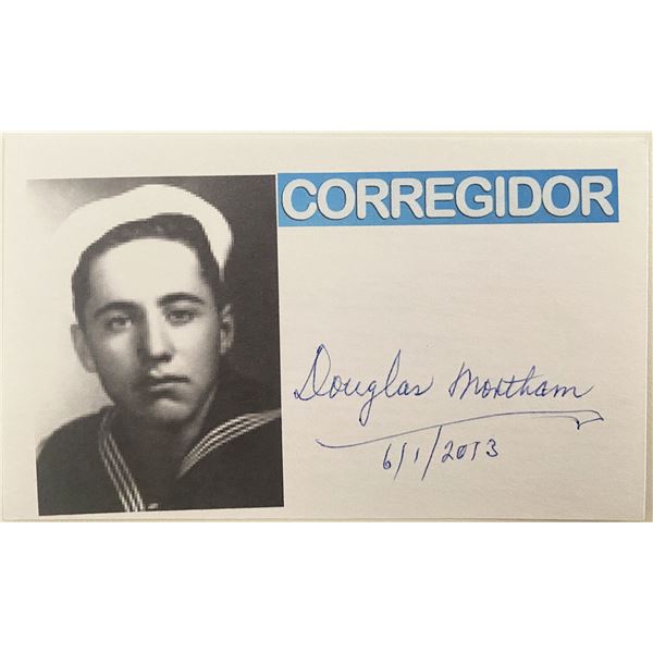 WWII Douglas Northam signed photo