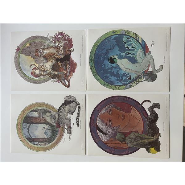 M.W. Kaluta Children Of The Twilight art portfolio