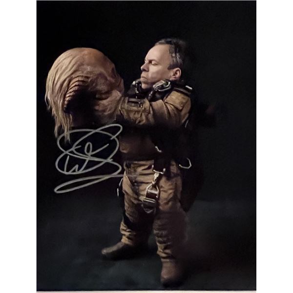 Warwick Davis signed photo