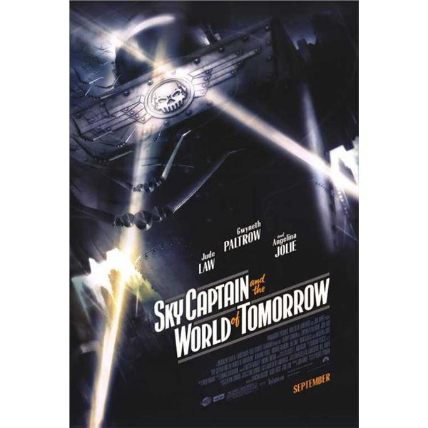 Sky Captain and the World of Tomorrow 2004 original movie poster from Brooklyn Films