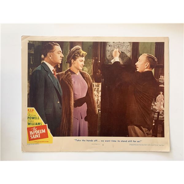 The Hoodlum Saint original 1946 vintage lobby card