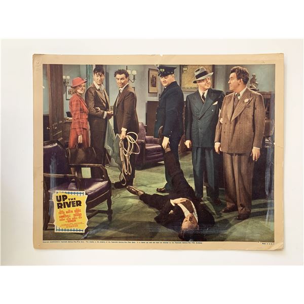 Up the River original 1938 vintage lobby card
