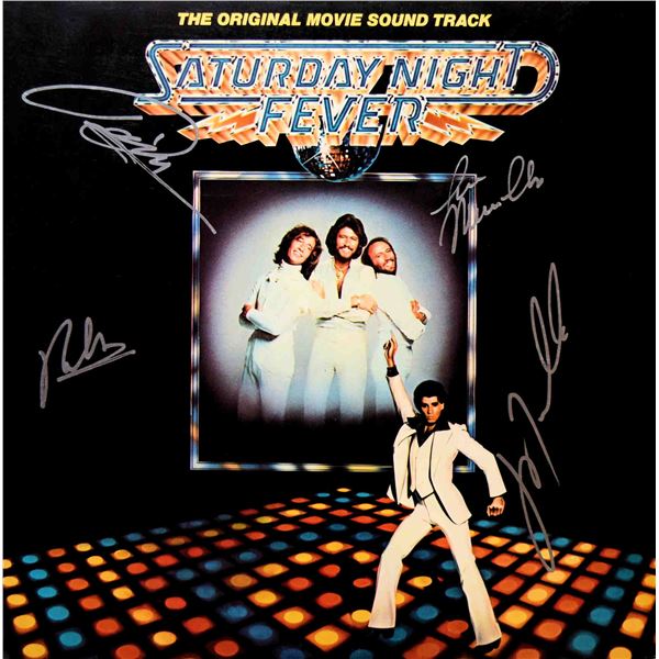 Bee Gees signed Saturday Night Fever album