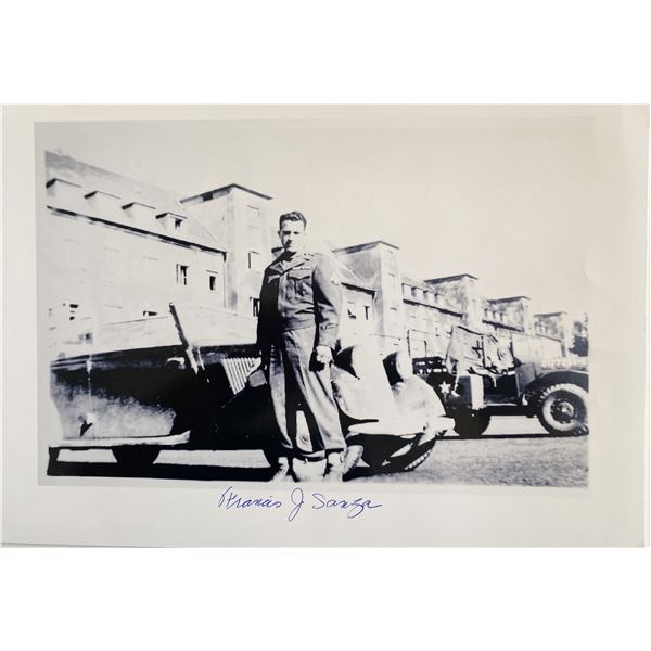 Francis J. Sanza signed photo