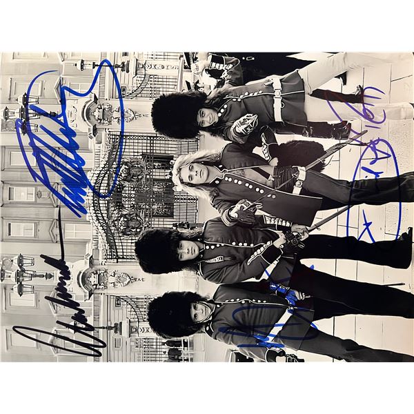 Van Halen band signed photo