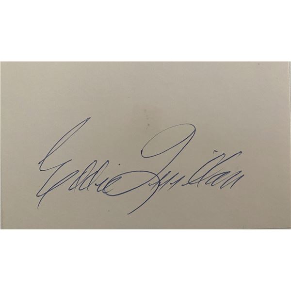 Eddie Quillan original signature