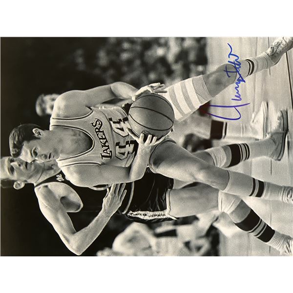LA Lakers Jerry West signed photo