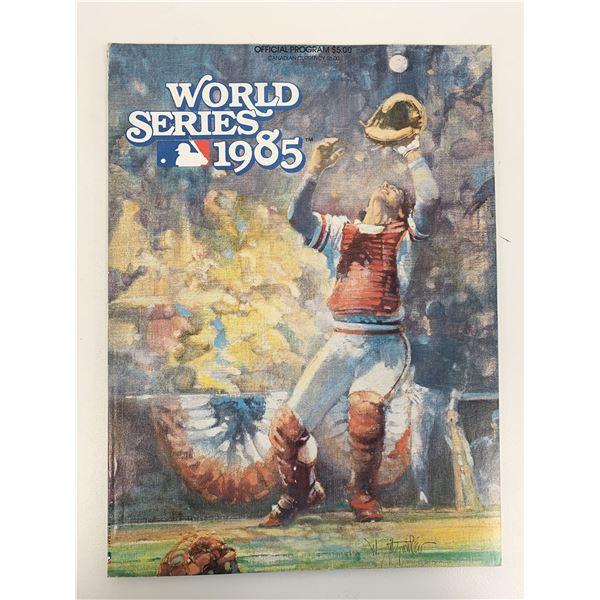 MLB World Series 1985 Official Program