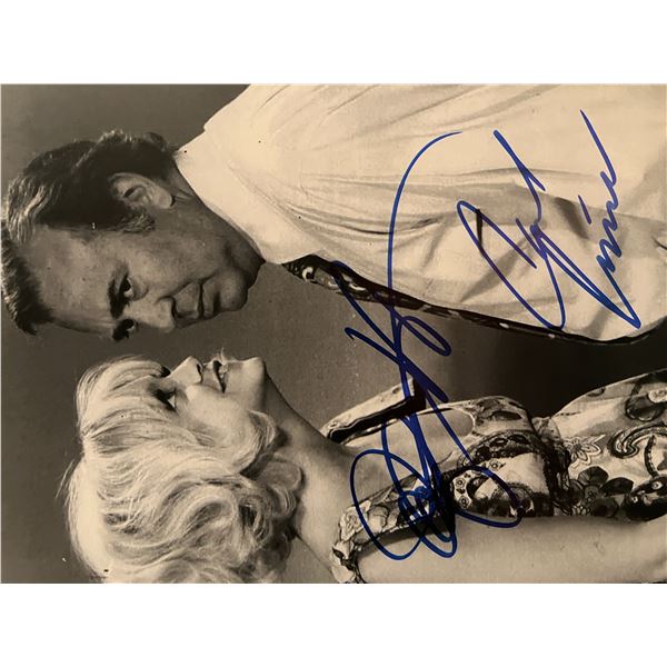 Laugh In Carl Reiner and Goldie Hawn signed photo