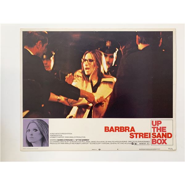 Up the Sandbox original 1973 vintage lobby card