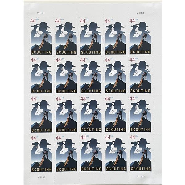 2010 Scouting stamp set of 20