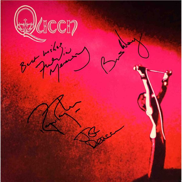 Queen signed News Of The World album