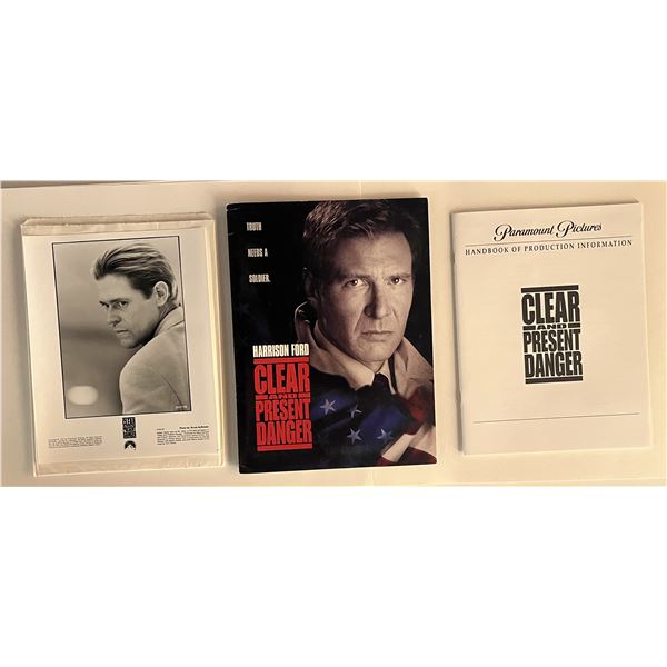 Clear And Present Danger press Kit