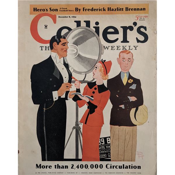 Colliers Magazine Dec. 8th 1934 Issue