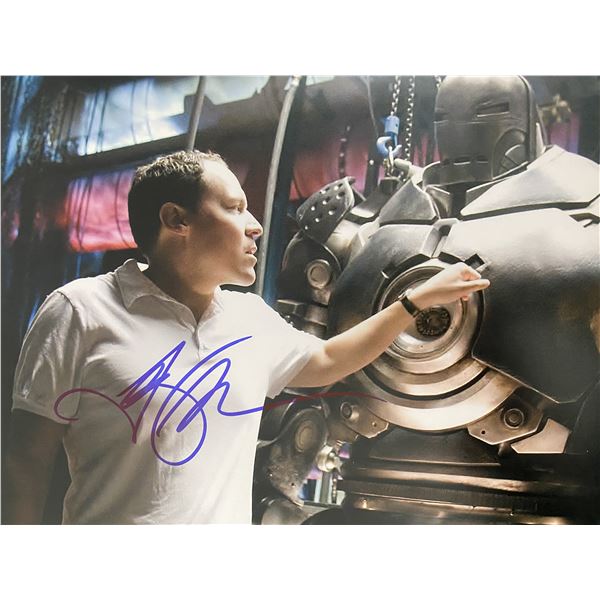 Iron Man Jon Favreau signed movie photo