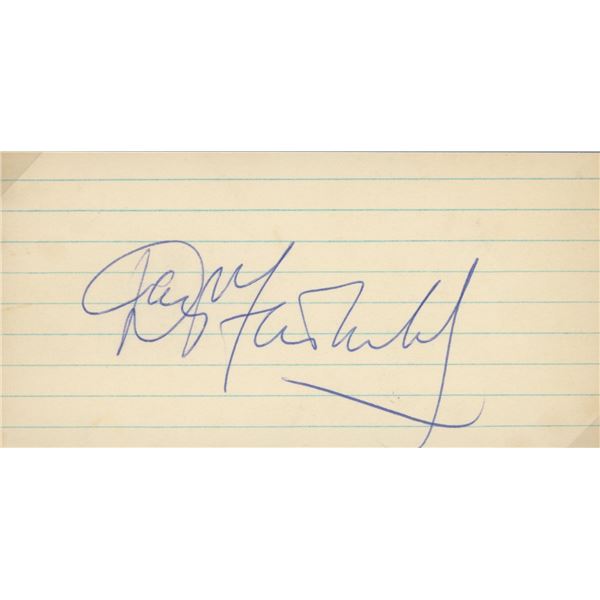 Douglas Fairbanks Jr. signature cut