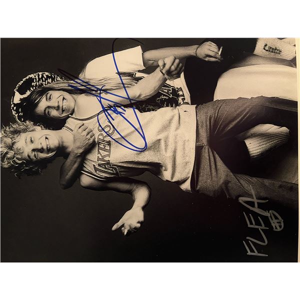 Red Hot Chili Peppers band signed photo