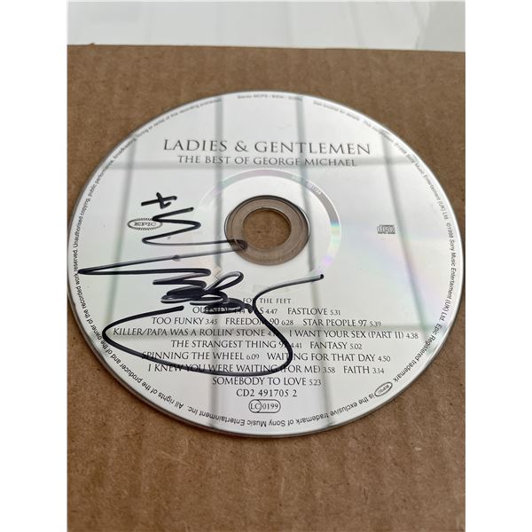 George Michael signed Ladies & Gentleman CD