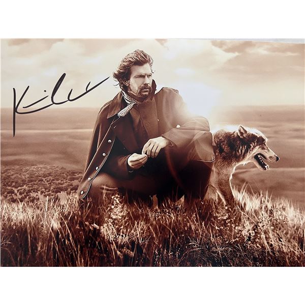 Dances with Wolves Kevin Costner signed photo