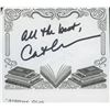 Image 1 : Catherine Crier signed bookplate