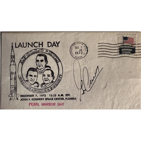 Gene Cernan signed FDC