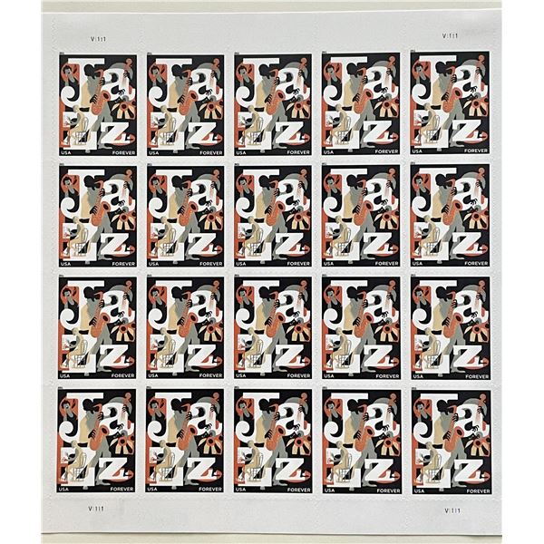 2011 Jazz stamp set of 20