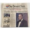Image 1 : The Desert Sun Bob Hope commemorative  original 2003 vintage newspaper