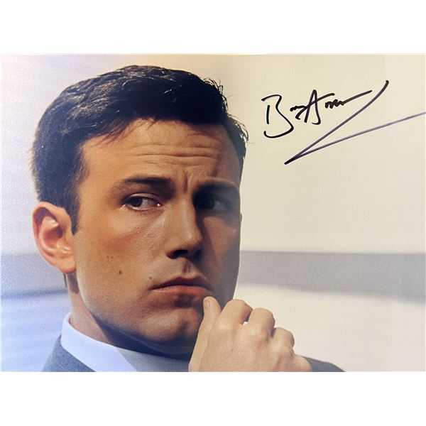 Ben Affleck signed photo