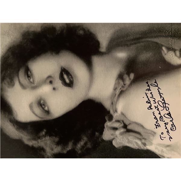 Carla Laemmle signed photo