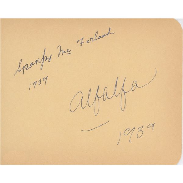 Little Rascals signature cut