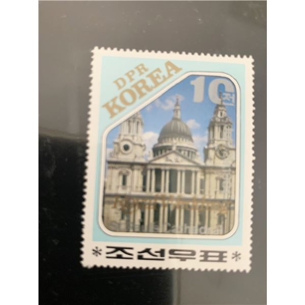 Royal Wedding DPR Korea commemorative stamp