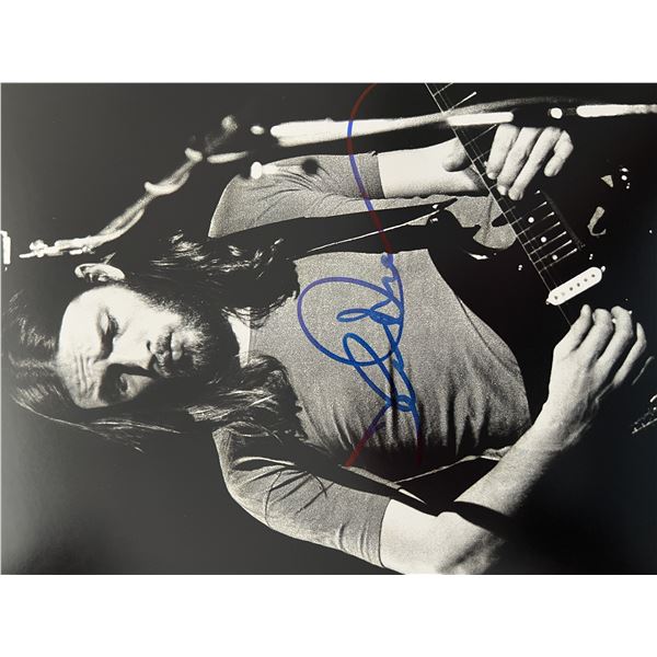 Pink Floyd David Gilmour signed photo
