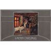 Image 1 : Set of 4 "A Merry Christmas" Santa Claus Holiday Geeting Postcards