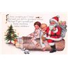Image 1 : 6 Whitney Christmas Children & Santa Holiday Greeting Postcards