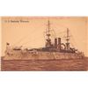 Image 8 : 12 Sepia Tone Navy Ship AutoPiano Advertising Postcards
