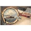 Image 2 : 5 Patriotic Life Ring Bremen Steam Ship Postcards