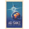 Image 2 : 6 Air France Airline Advertising Poster Art Postcards