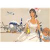 Image 2 : 10 Polish Airline Advertising Postcards & Wrapper